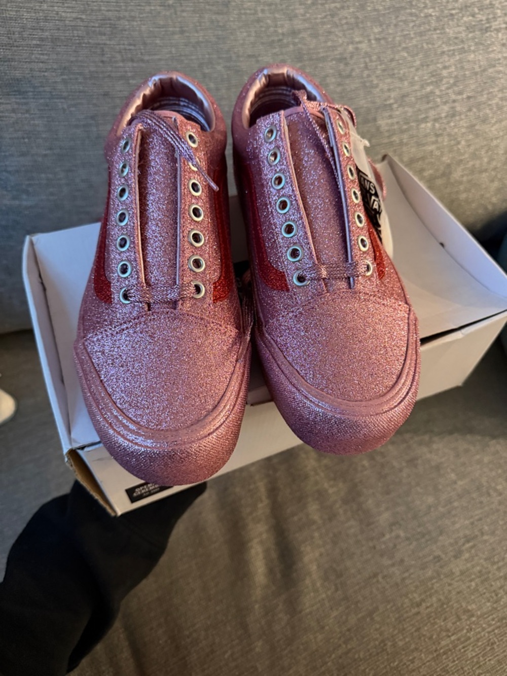 Opening Ceremony x Vans Glitter OG Old Skool LX (Pink)